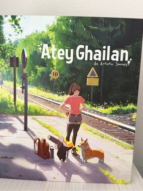 Atey Ghailan art book - hardcover kickstarter edition